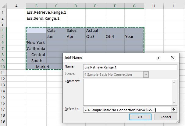 Named Retrieve Range